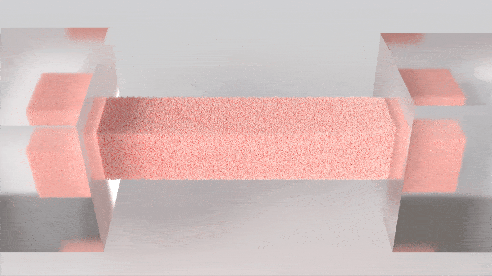 Shredded Foam Simulation