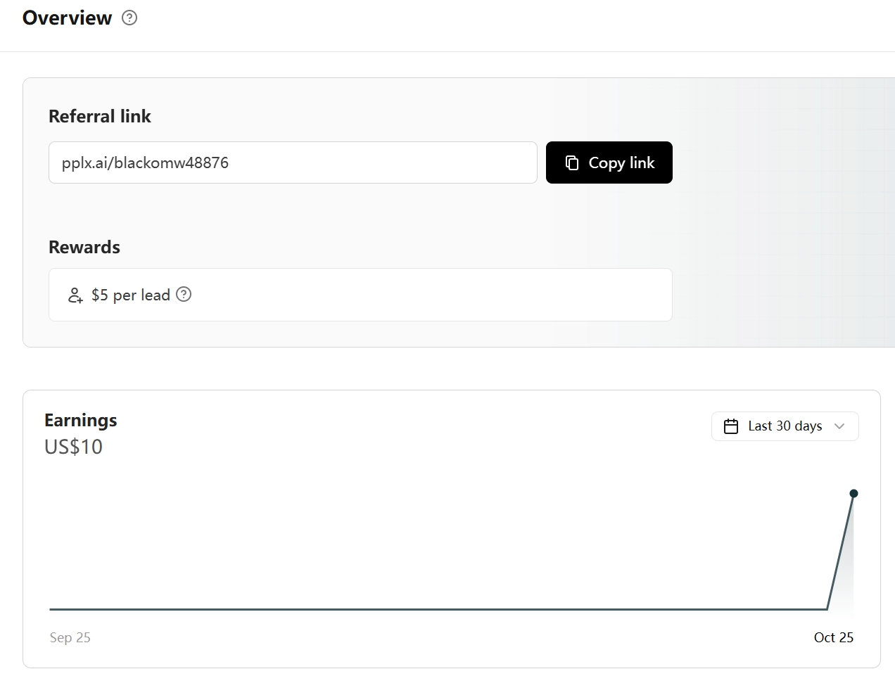 View Earnings on Dub